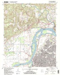 Hi-Res Interactive Map of Fort Smith, AR in 1997 | Pastmaps